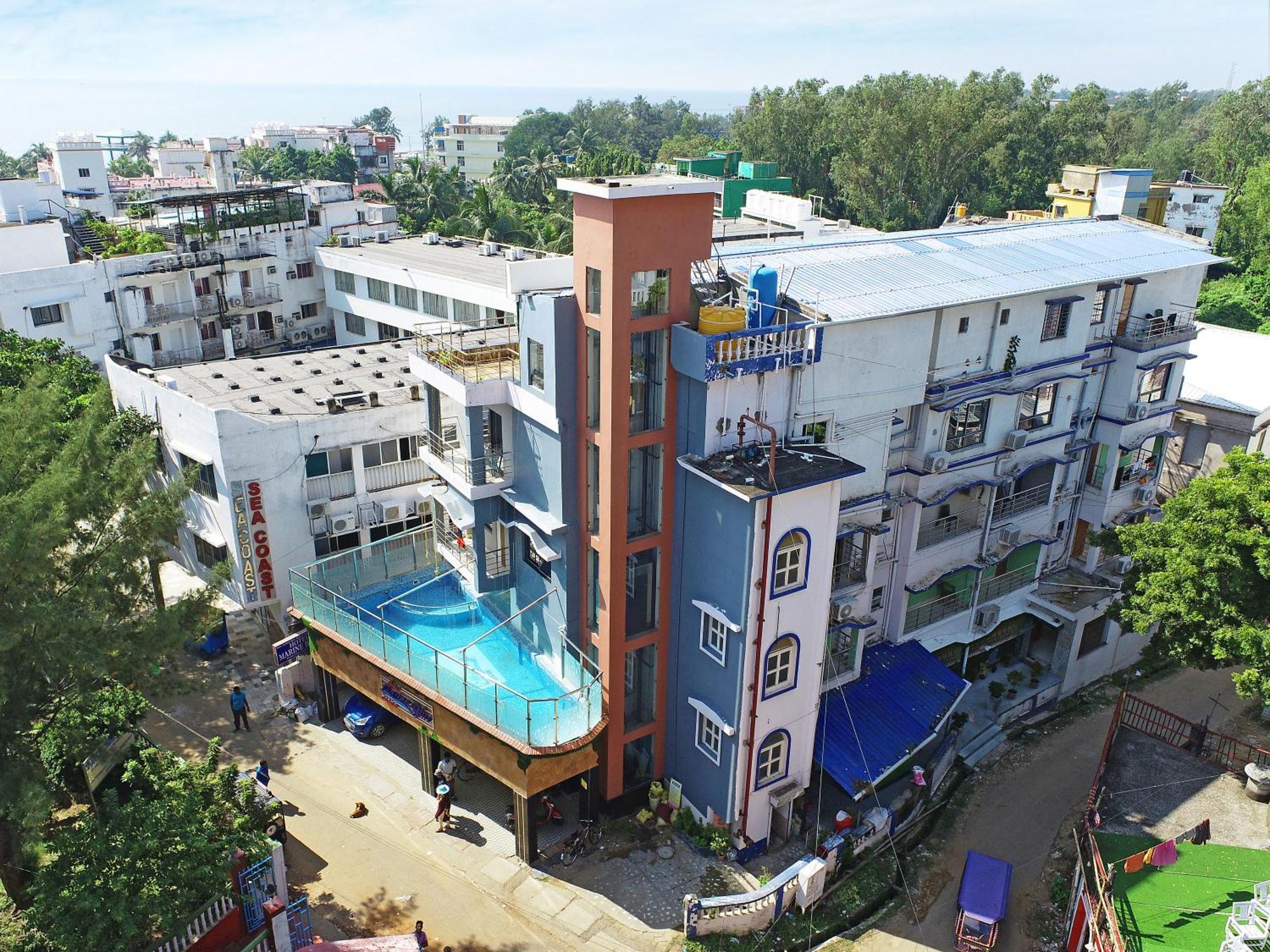 Hotel Marine Blue !! Beach Distance 50 Mts !! Digha (West Bengal) Exterior foto